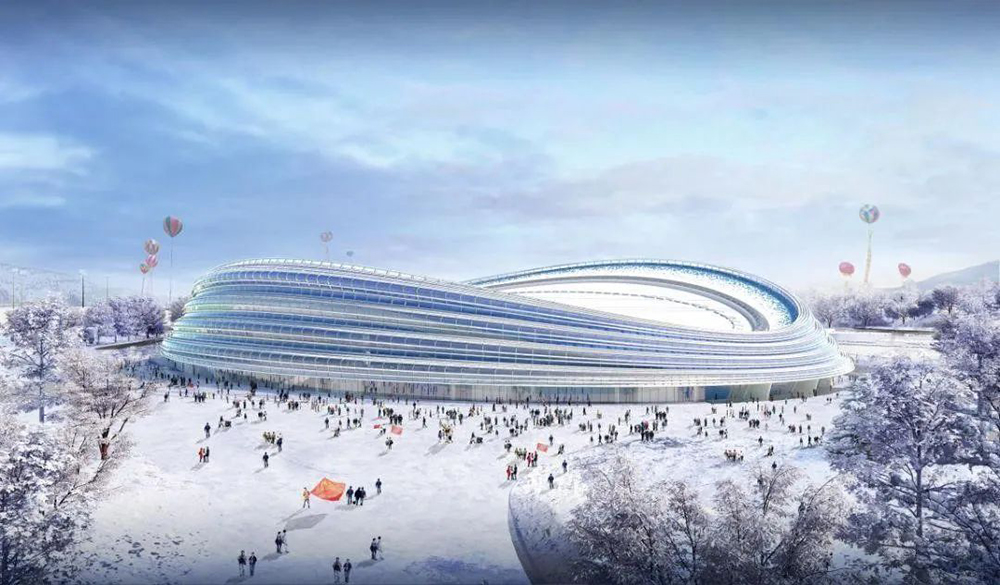 National Speed Skating Stadium for Beijing Winter Olympic