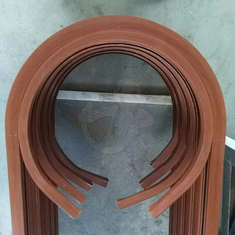 Bending of broken bridge aluminum profiles