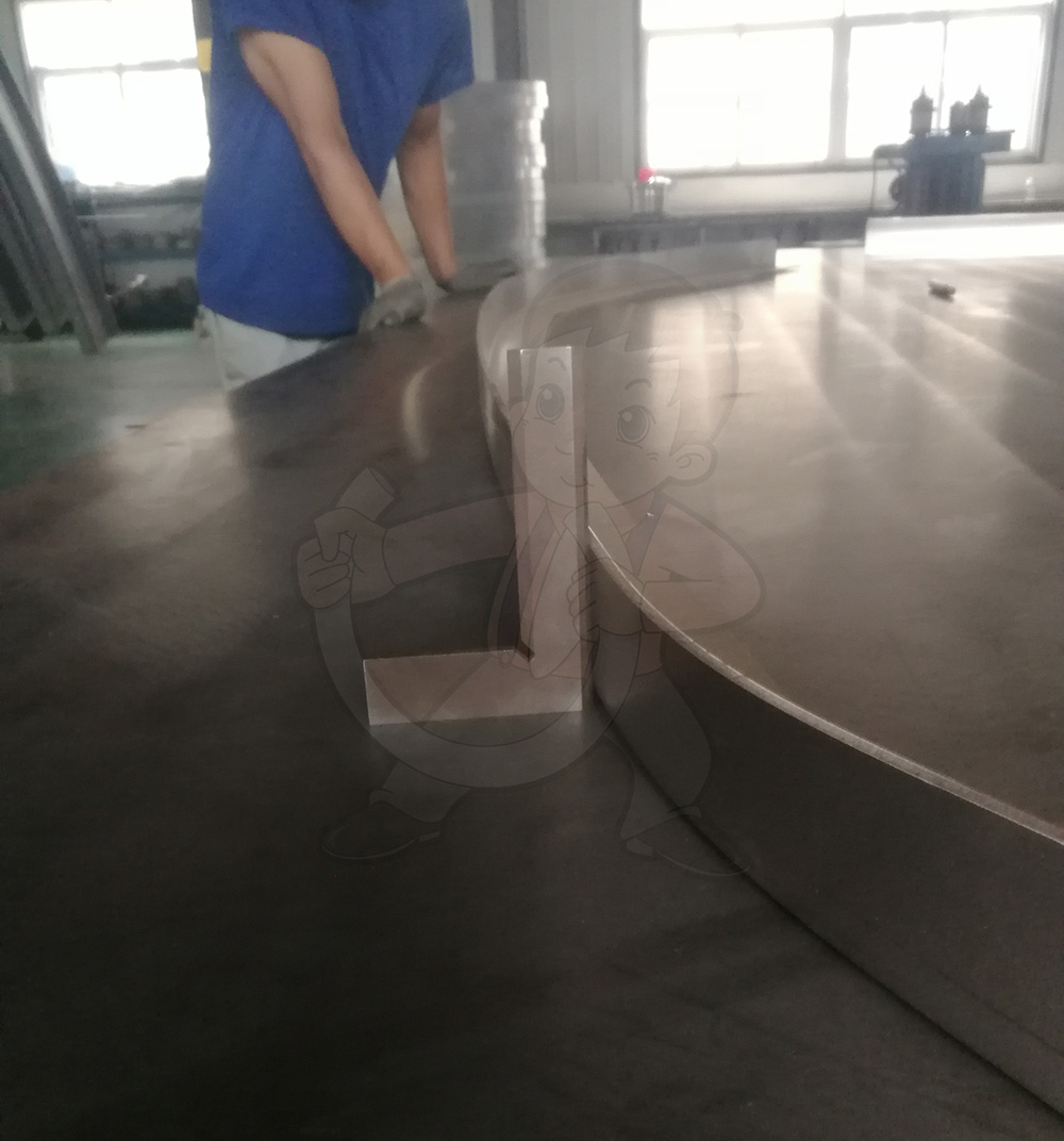 Ordinary bus roof curved beam (iron)