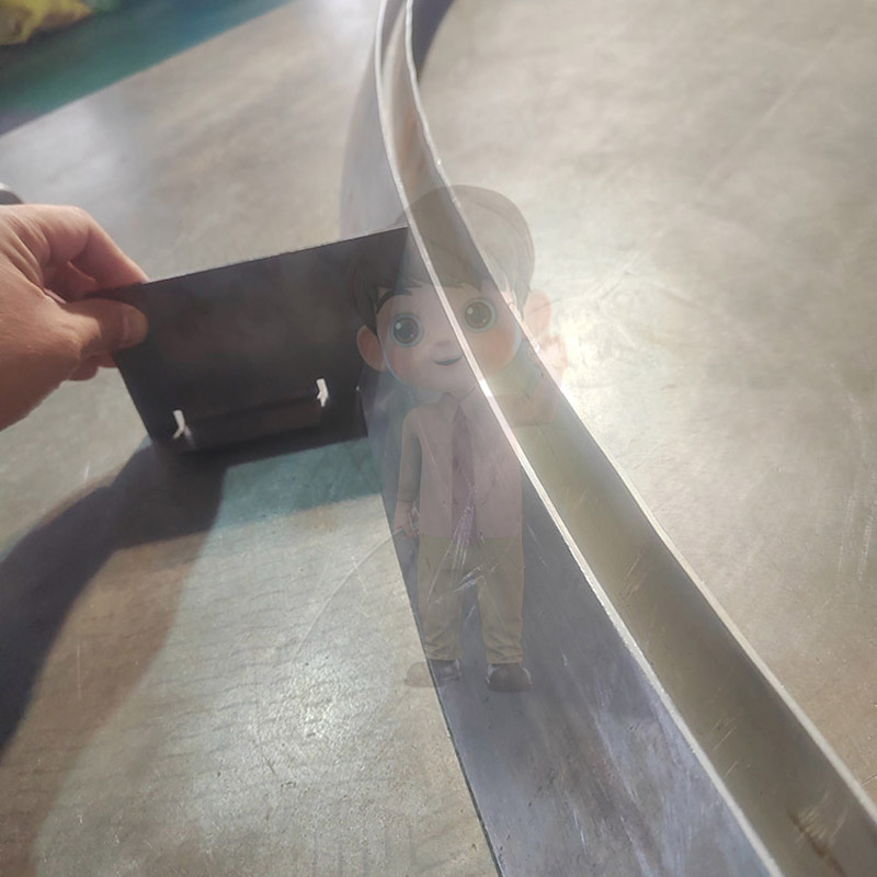 Bending shaped materials